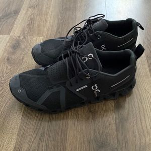 OnCloud Waterproof Black Sneaker